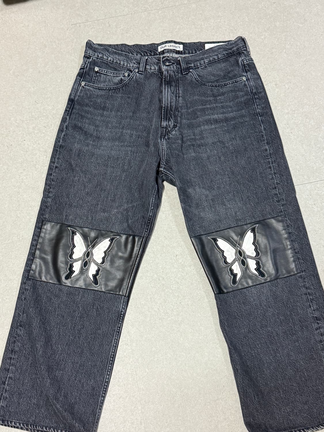 아워레가시 슈메틀링 흑청 데님 34인치 상품이미지2