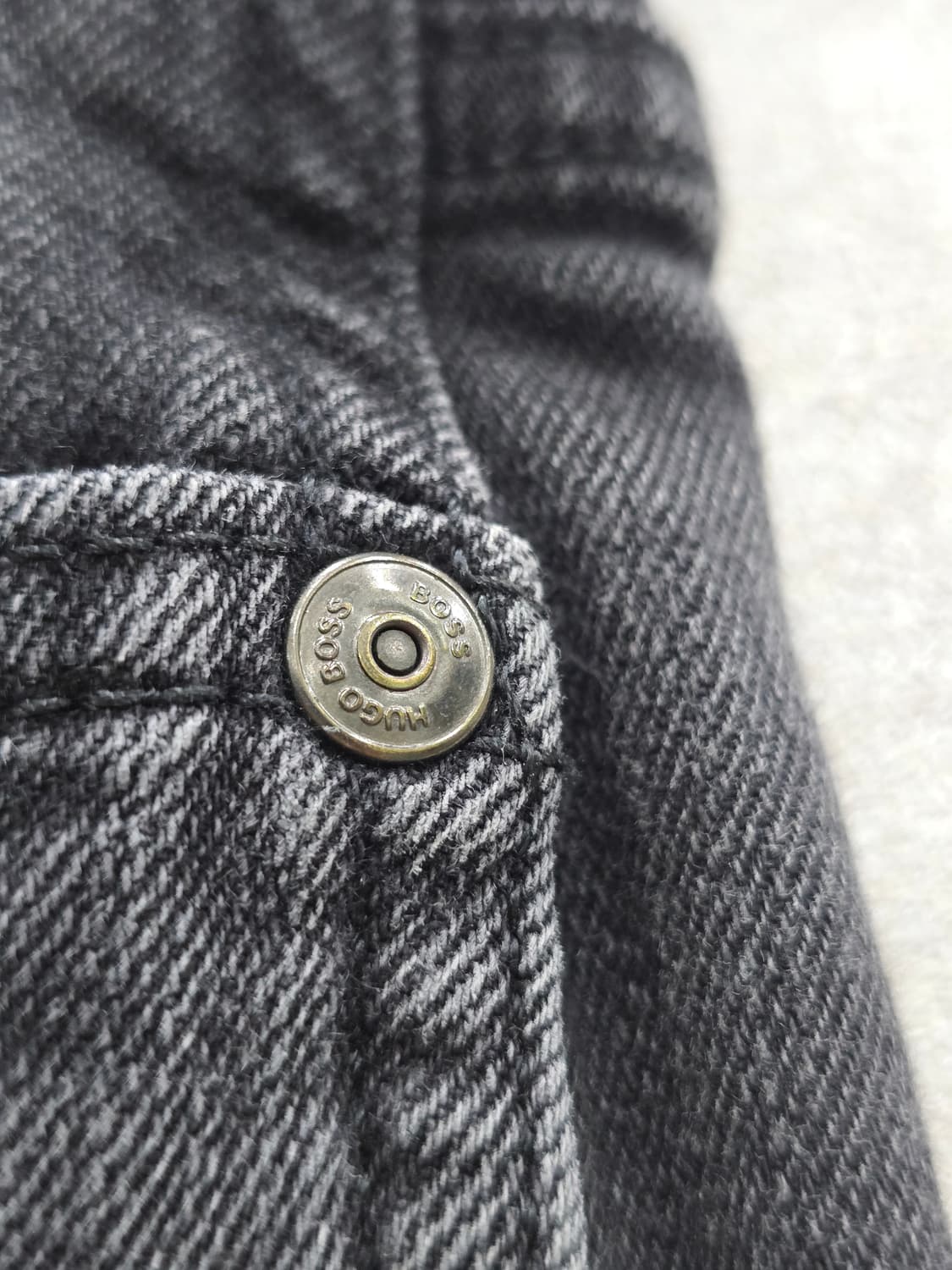 HUGO BOSS 스트레치 블랙 데님 상품이미지5