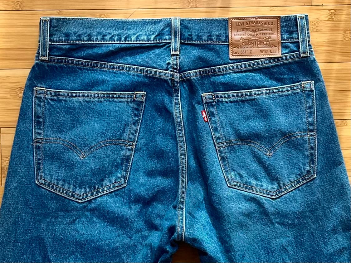 리바이스 551Z 빅E 데님팬츠 W32 L32 상품이미지4
