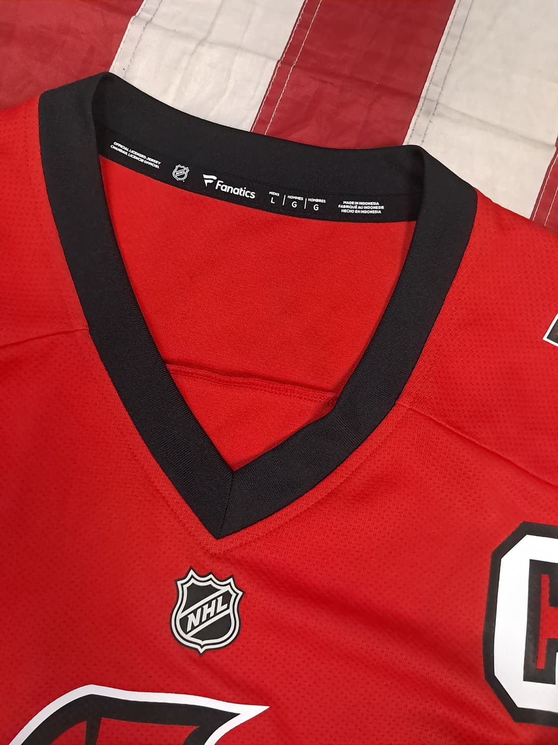 택새제품 오리지날 NHL X 파나틱스  하키져지 상품이미지3