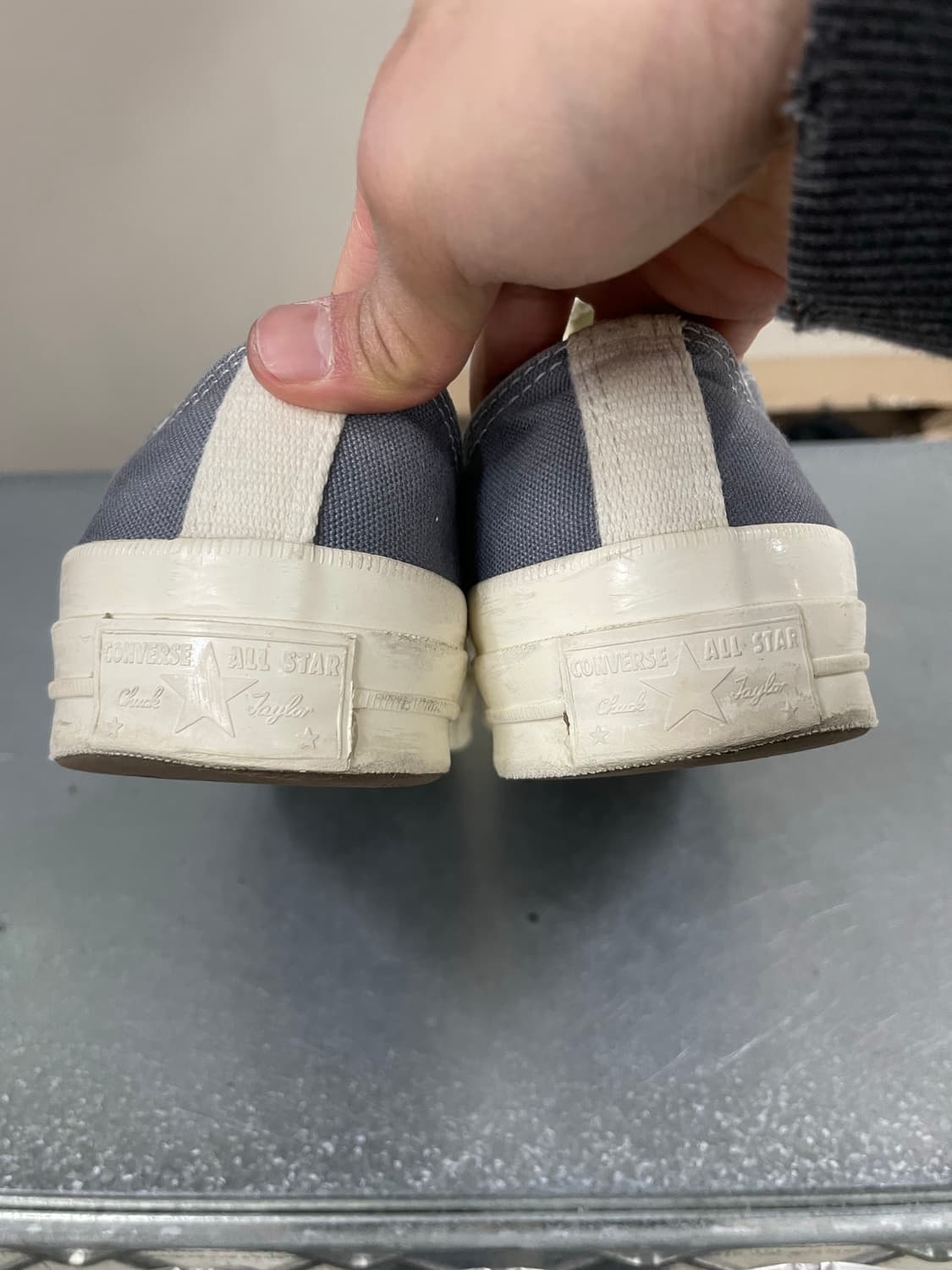 컨버스 X 꼼데 로우 그레이 260 상품이미지8