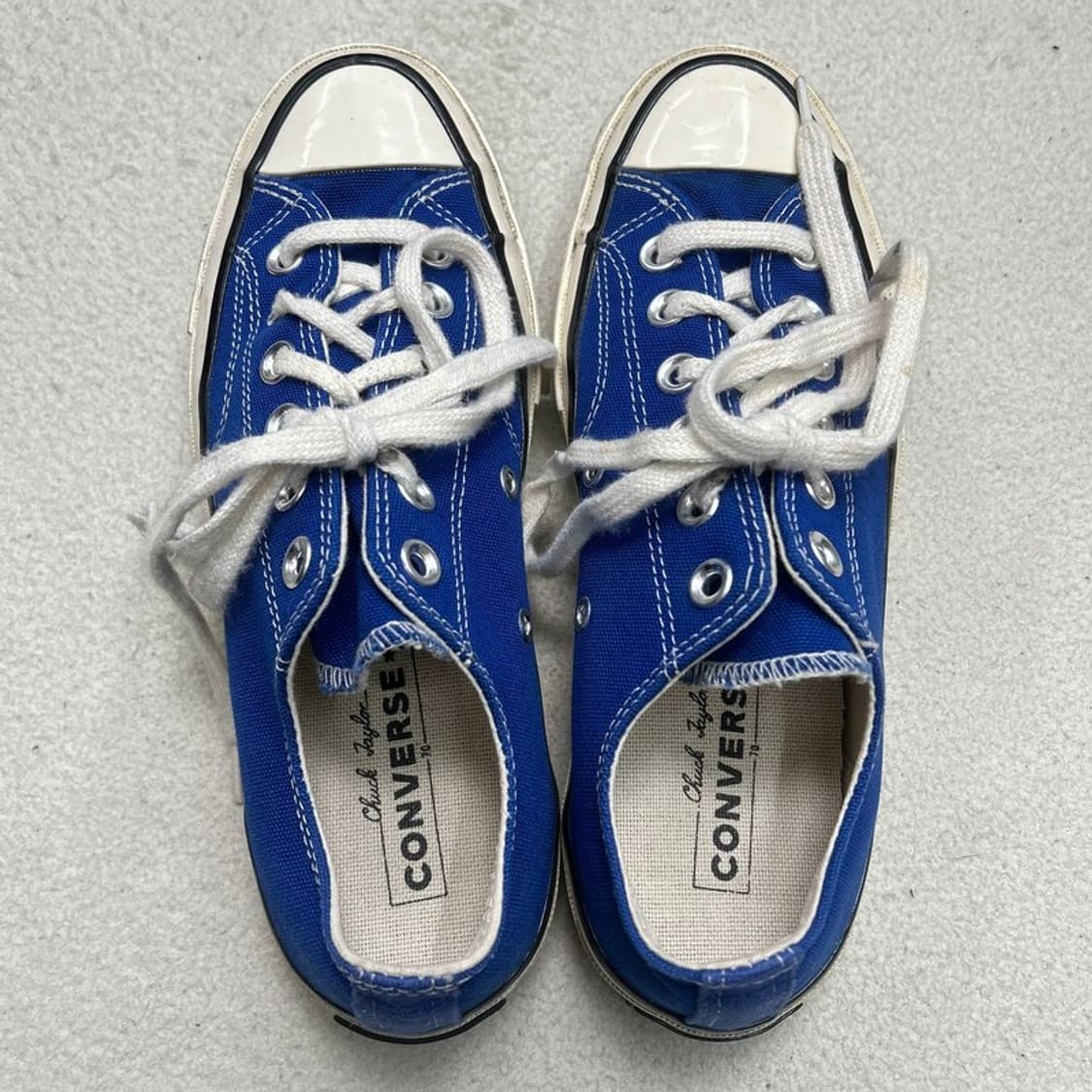 컨버스 척 70 로우 러시 블루 스니커즈 240 상품이미지5
