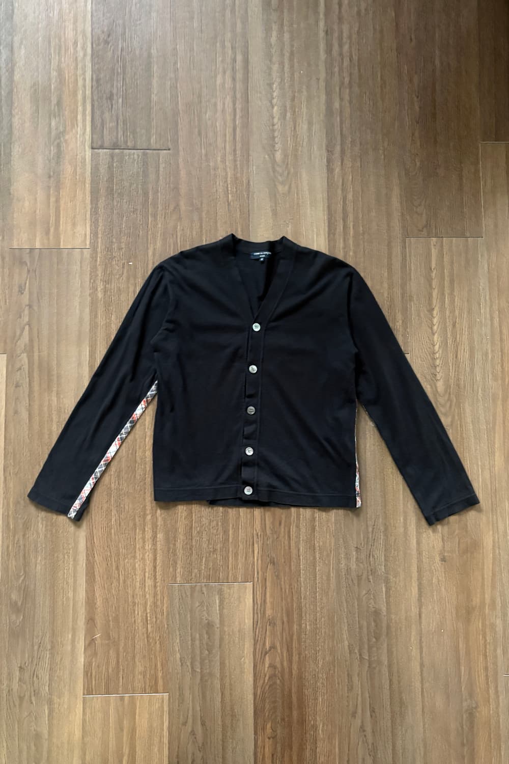 Comme des Garçons Plaid Panel  Cardigan 상품이미지4