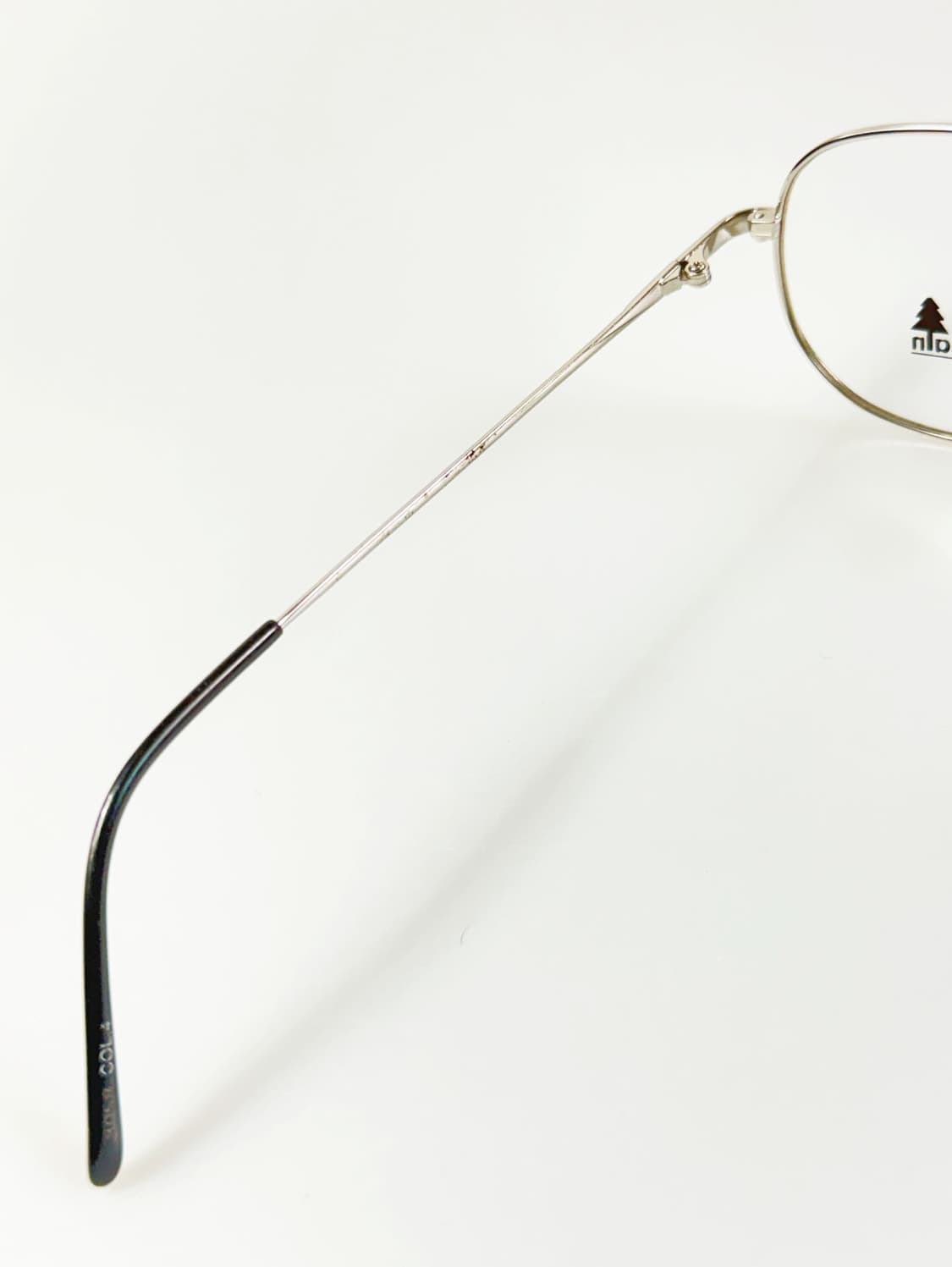 90s BLUESAIN 실버 메탈 슬림 스퀘어 빈티지 안경 상품이미지7