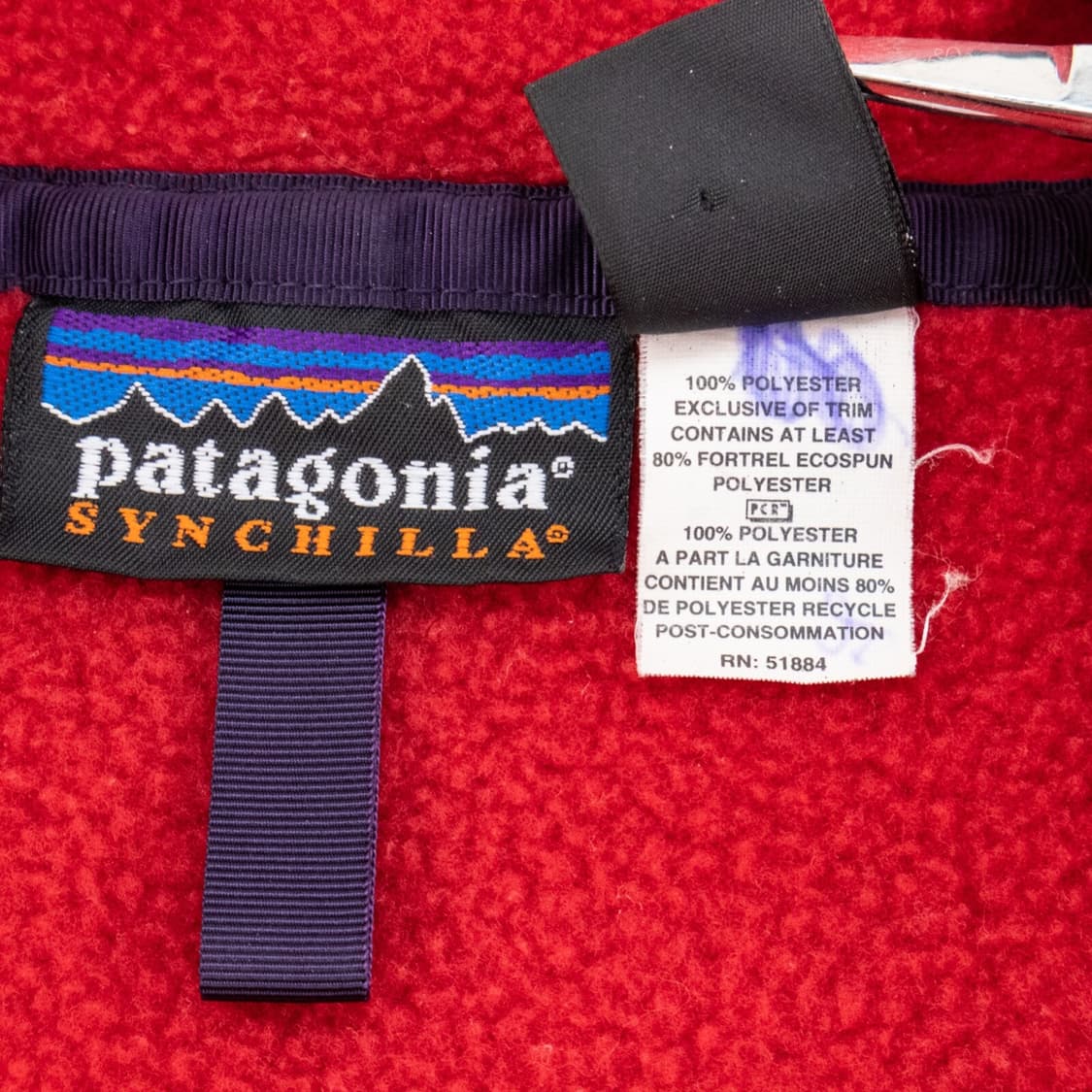 00s 파타고니아 신칠라 스냅-T 레드/블랙 멕시코 상품이미지6