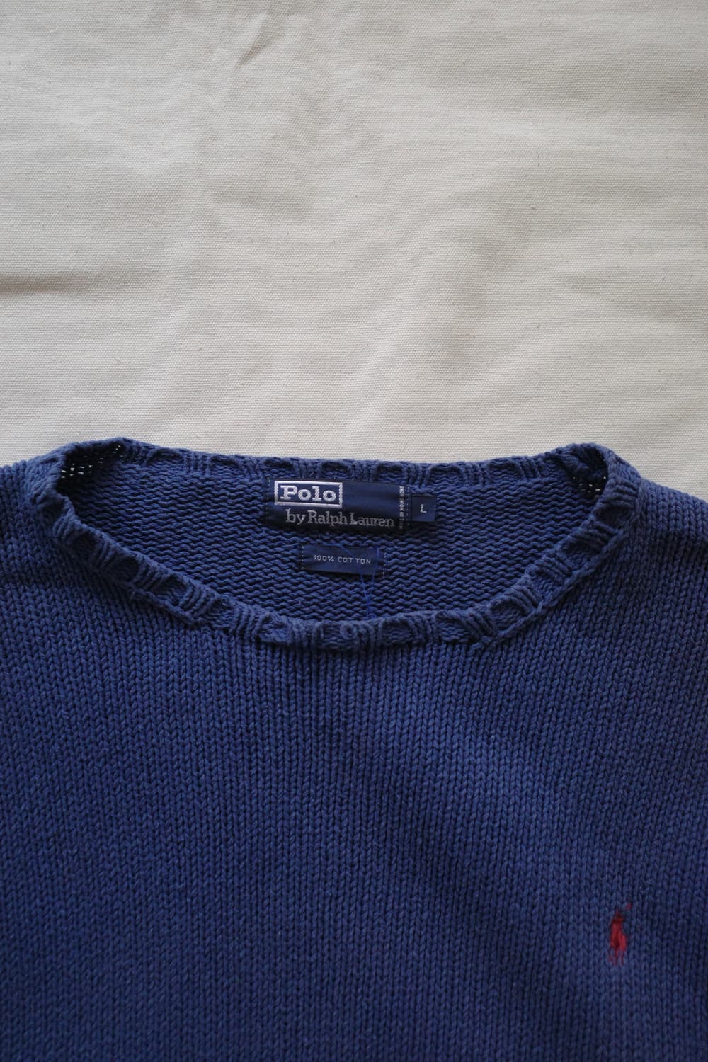 폴로 코튼 니트 상품이미지5