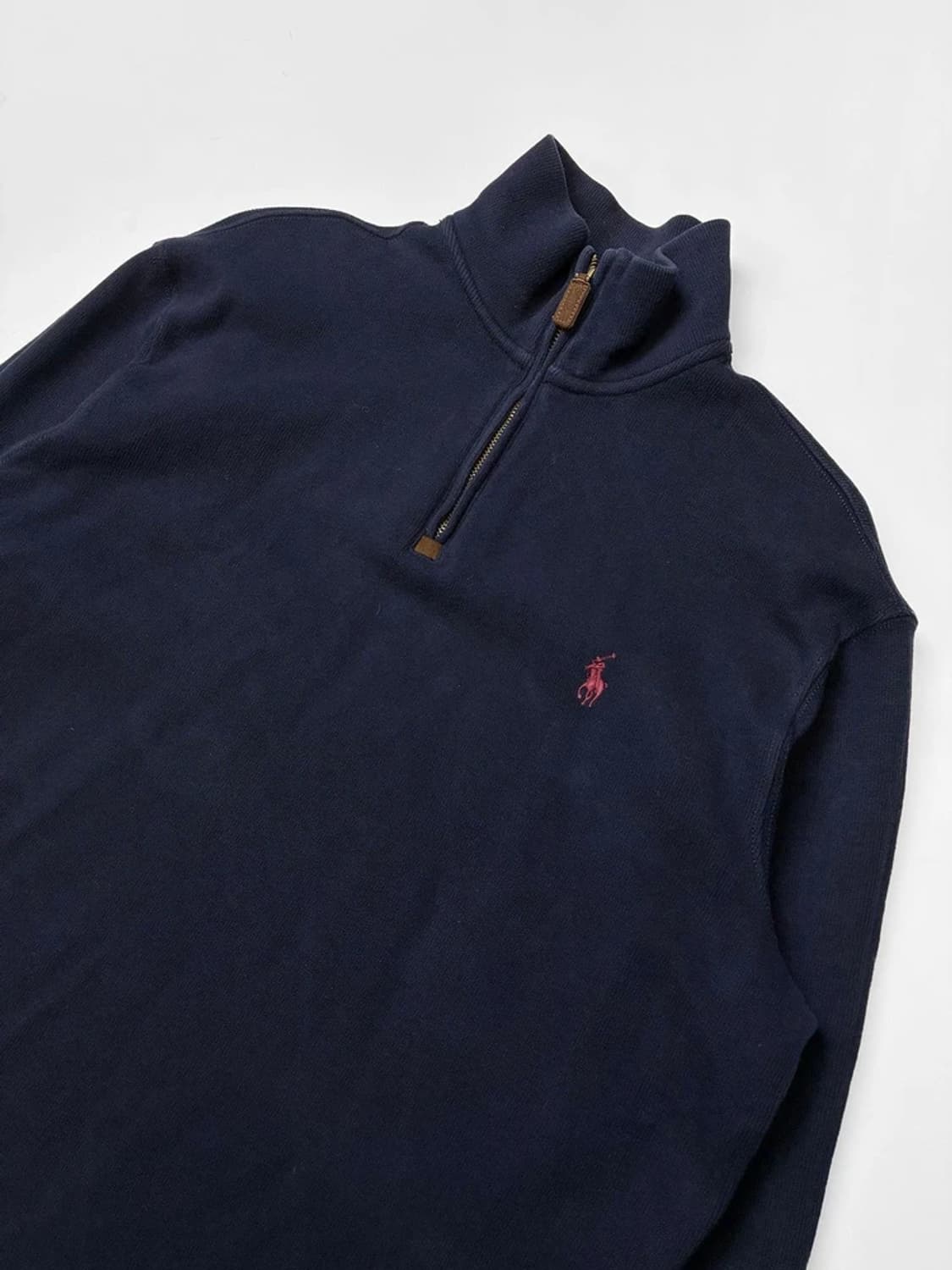 폴로 랄프로렌 시그니처 하프 반집업 니트 PN5695 상품이미지2