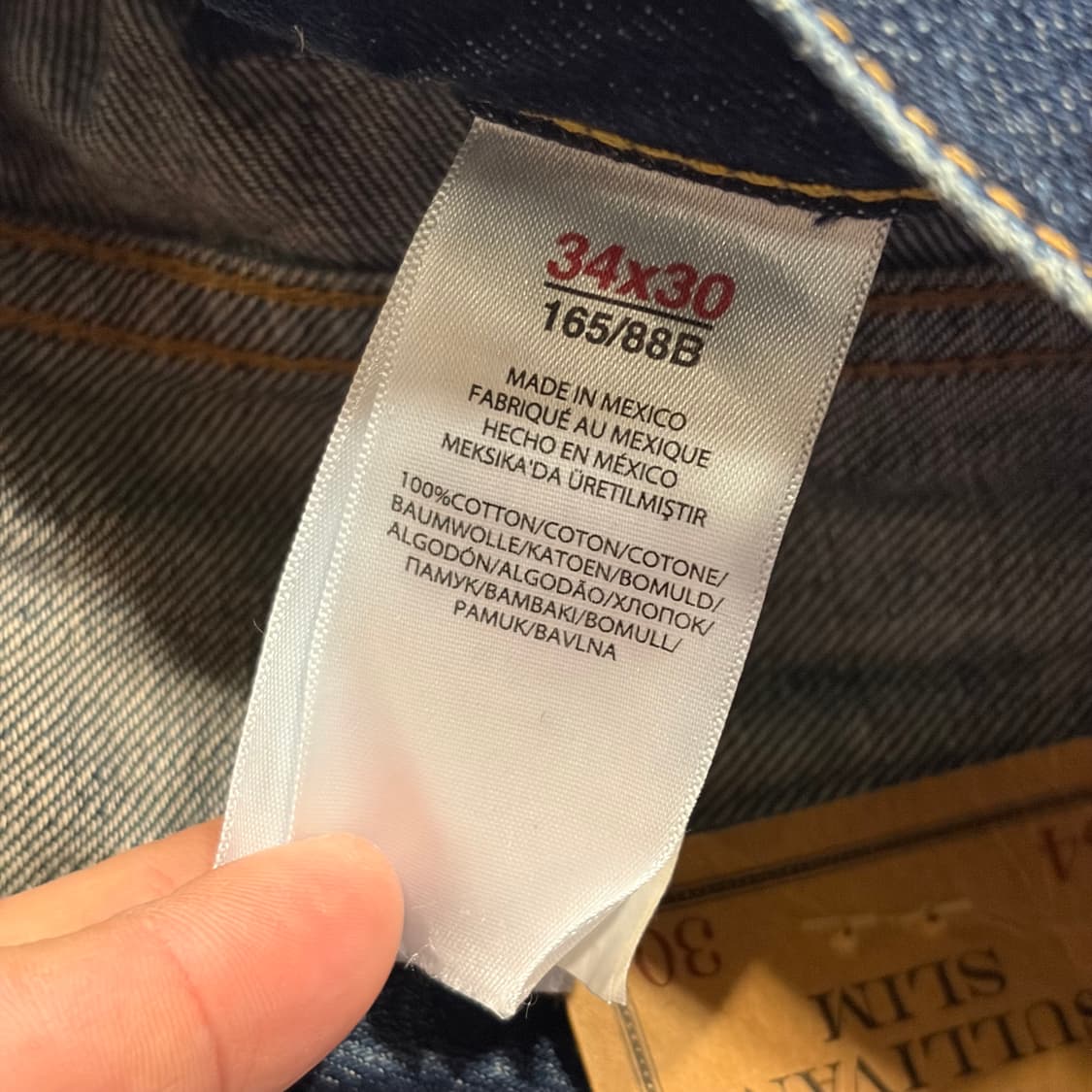 [34x30] 폴로 랄프로렌 패치워크 데미지 디스 데님 팬츠 B901 상품이미지10