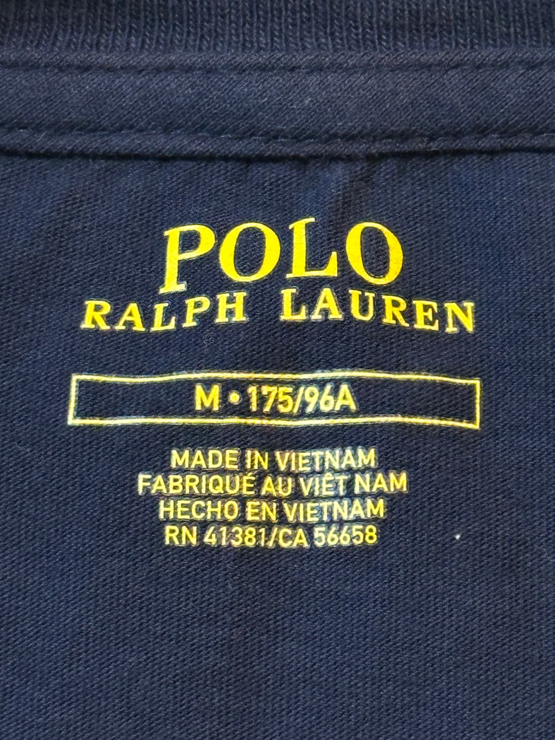 폴로 랄프로렌 POLO 레드포니 롱슬리브 긴팔 티셔츠 네이비 상품이미지4