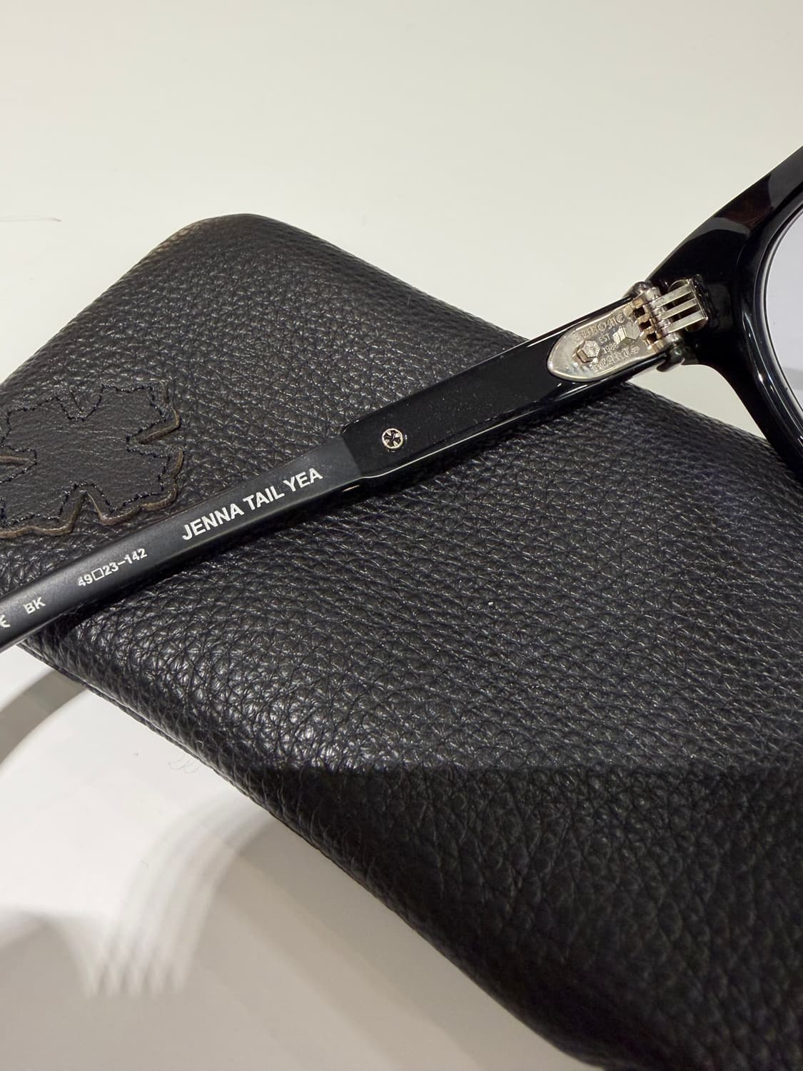 크롬하츠 제냐 테일 예 안경 블랙 실버 상품이미지5