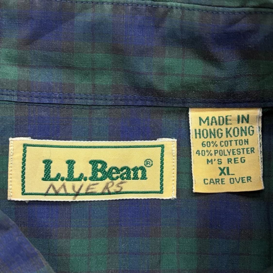 엘엘빈 체크 셔츠 v2682 상품이미지5