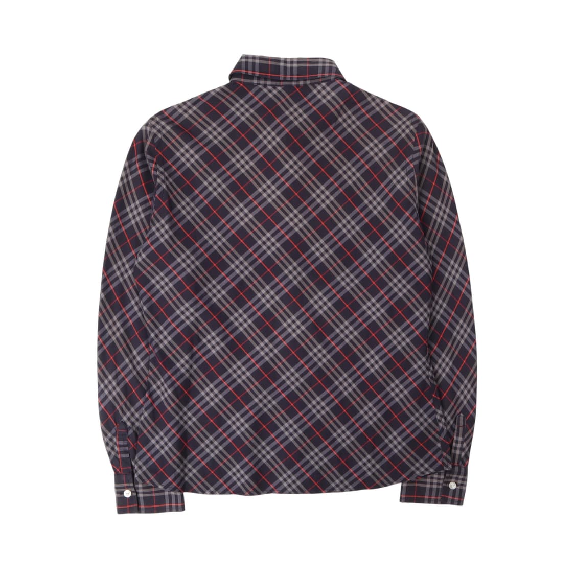 버버리 우먼스 네이비 노바체크 셔츠 상품이미지5