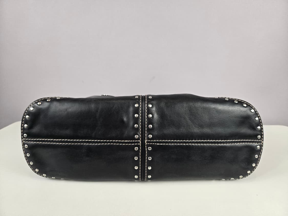 마이클코어스 Asor 아스터 백 스터드 토트백 가방 정품 블랙 은장 상품이미지7