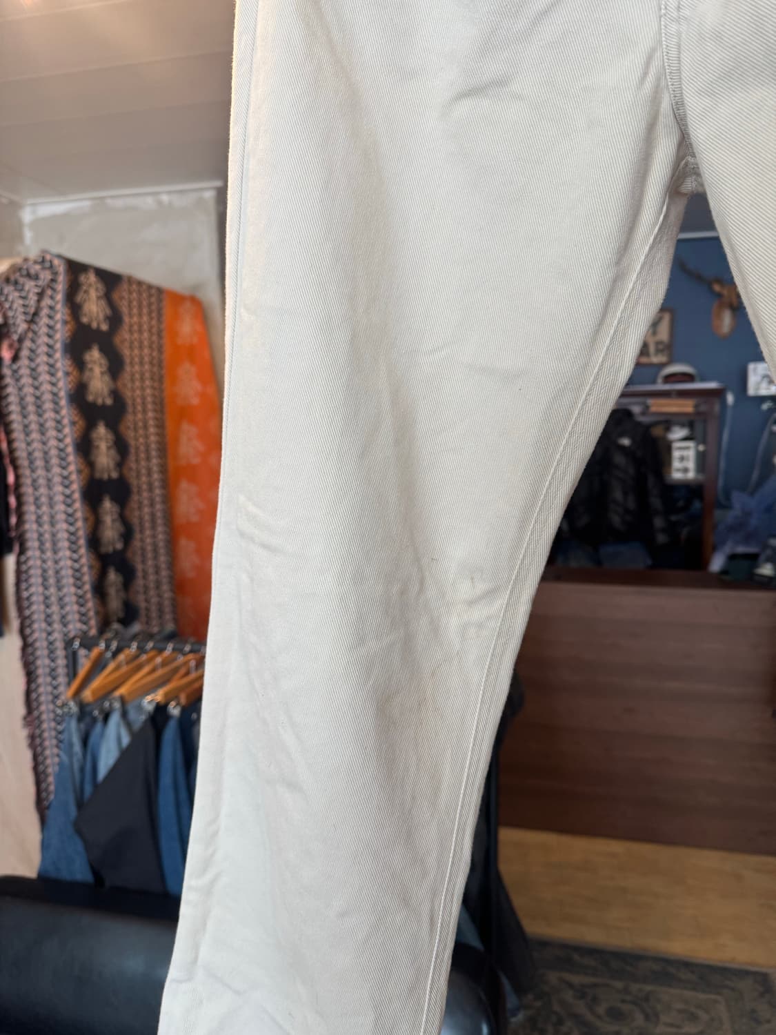 리바이스 517 화이트 탭 32x34 상품이미지3