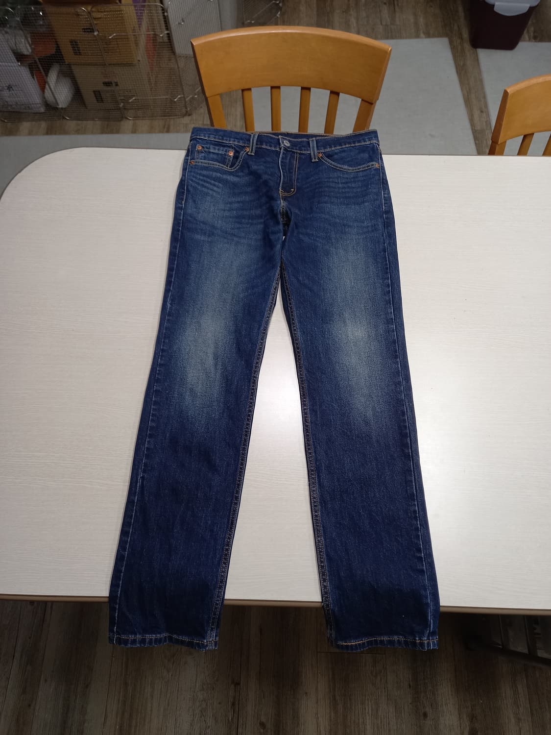 31 리바이스511 워싱 스판 슬림일자진 진청 31-468 상품이미지1