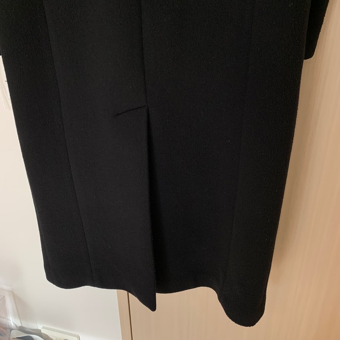 레이브 앙고라 싱글 울 코트 상품이미지8