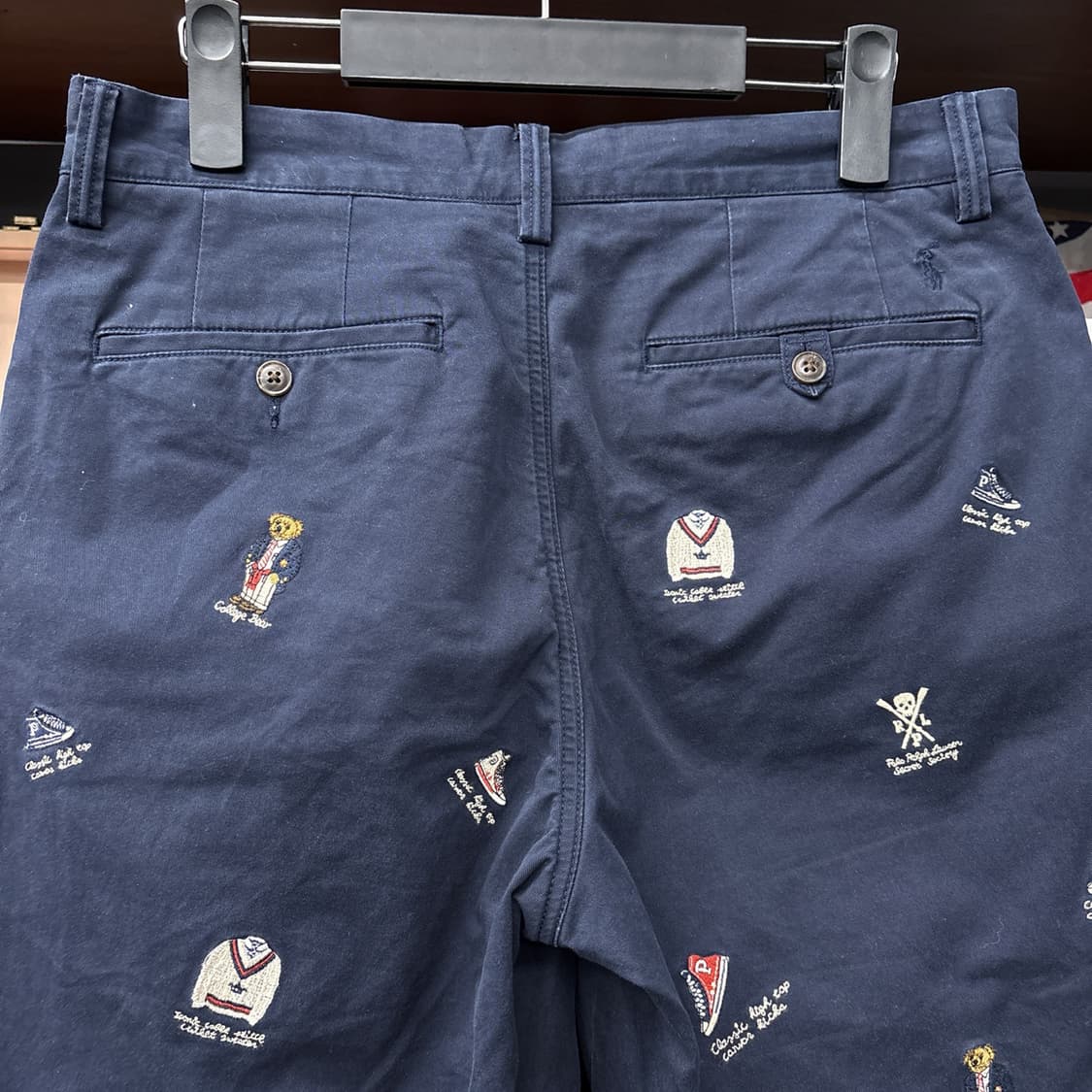 신형라벨 폴로 랄프로렌 프레피 아이콘 엠브로이드 하프팬츠 N1117   상품이미지5