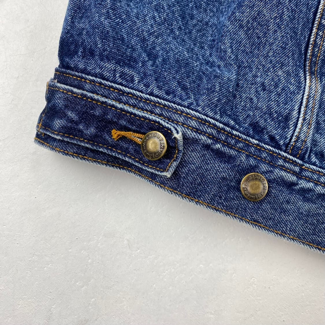 90s 랭글러 블랭킷 안감 데님 트러커 자켓 (105) 상품이미지5