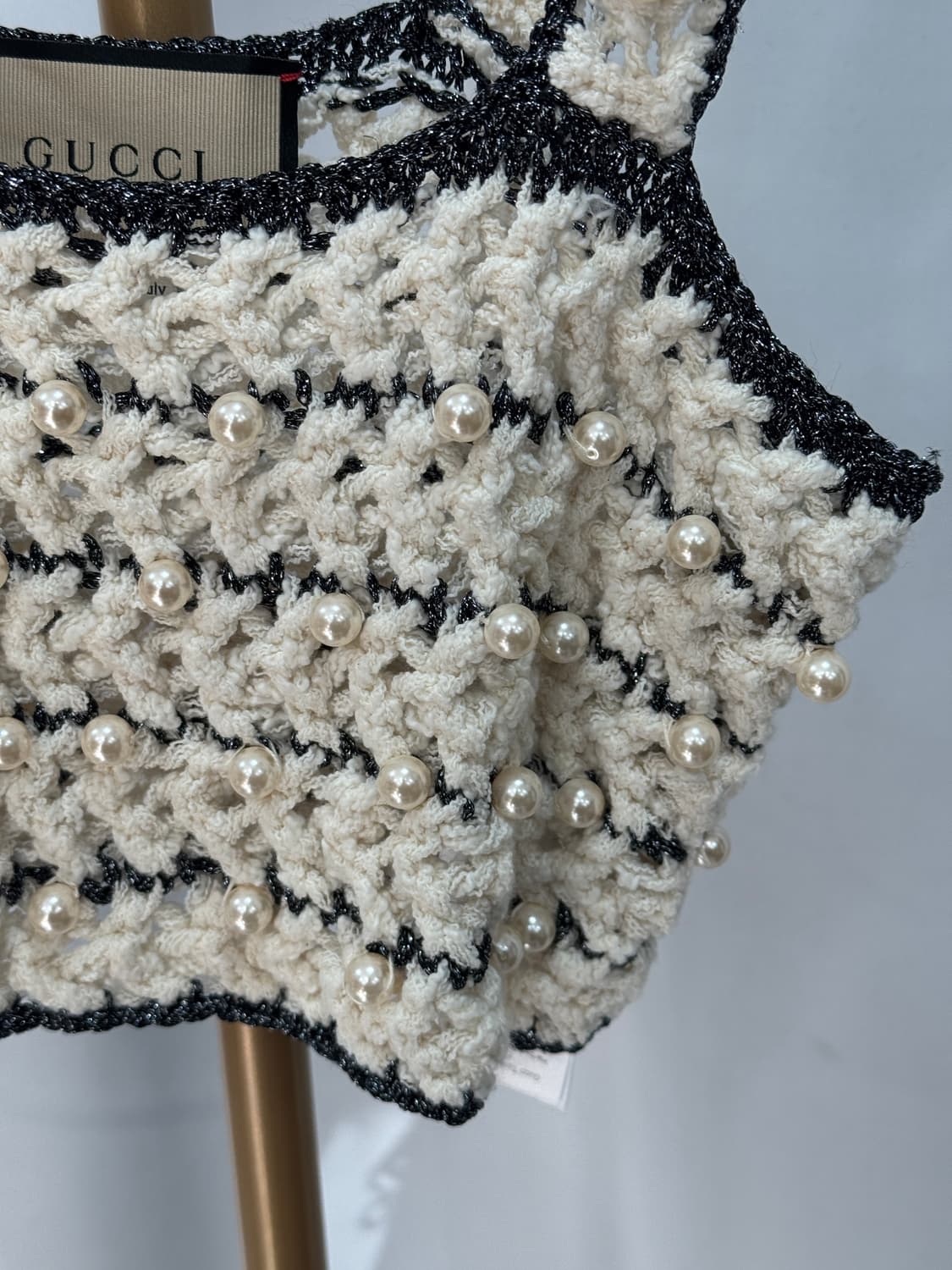 새상품급 구찌 민소매 나시 크롭탑 XS 상품이미지2