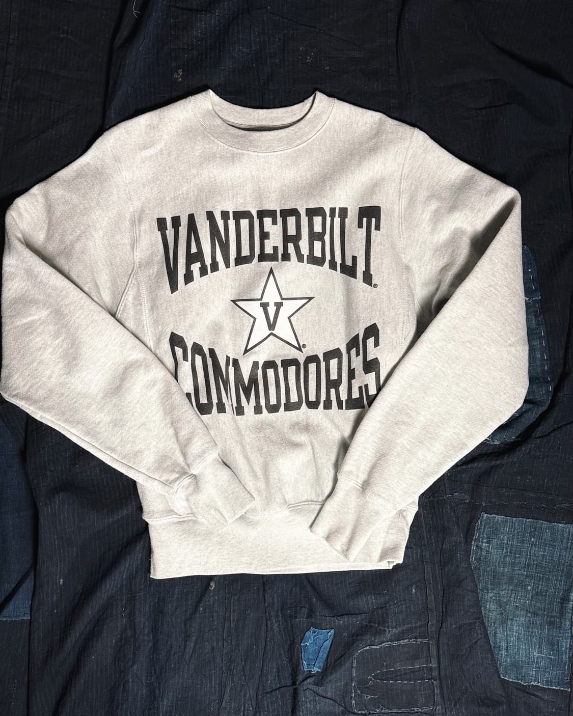 00's 챔피온 리버스위브 밴더빌트 코모도스 스웻셔츠 XS 상품이미지1