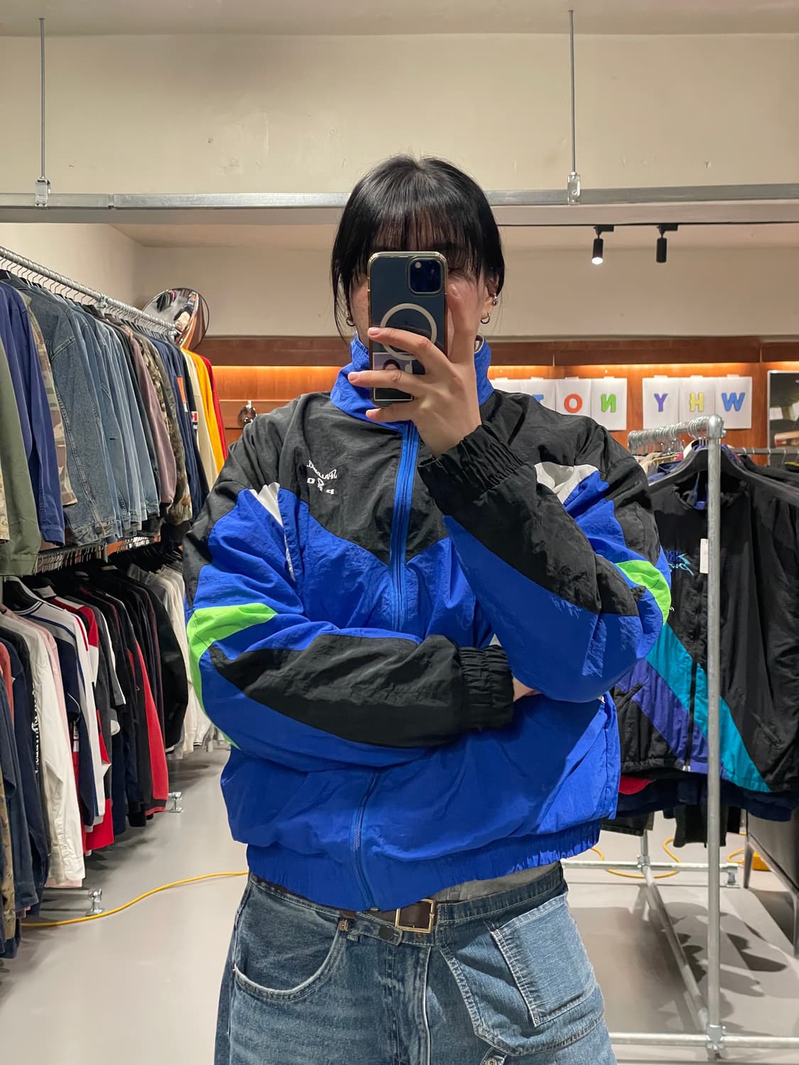 90's 올드스쿨 바람막이   상품이미지2