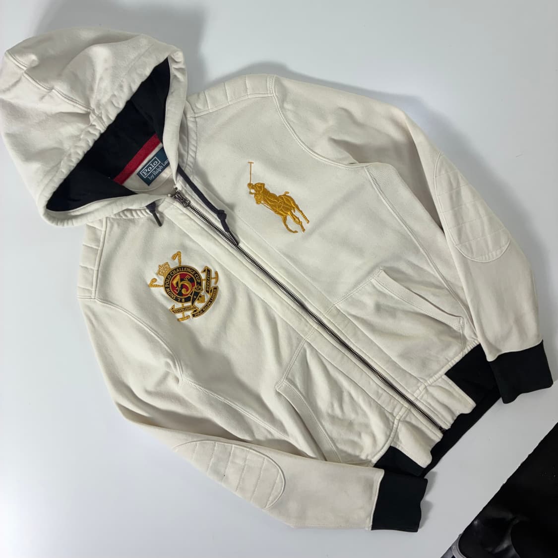 Polo  폴로 랄프로렌 빅포니 화이트 후드집업  상품이미지2