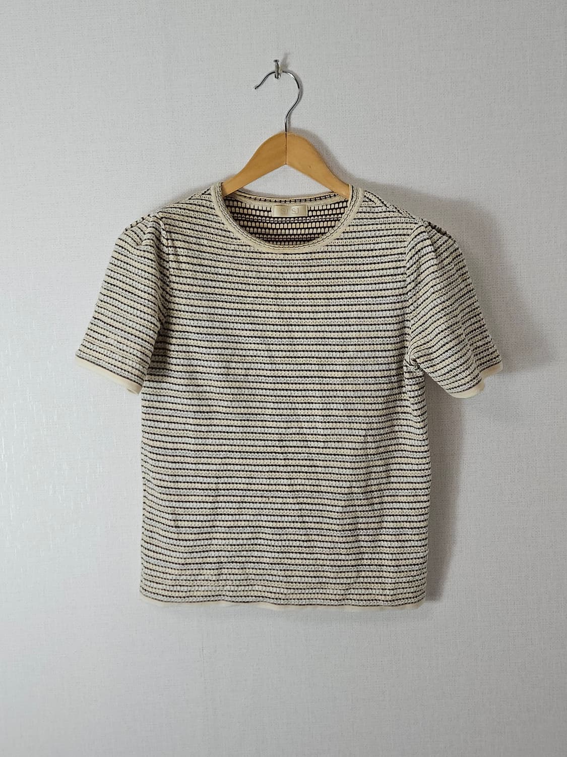 SJSJ 한섬 크로셰 반팔니트 여성 F 90 상품이미지1