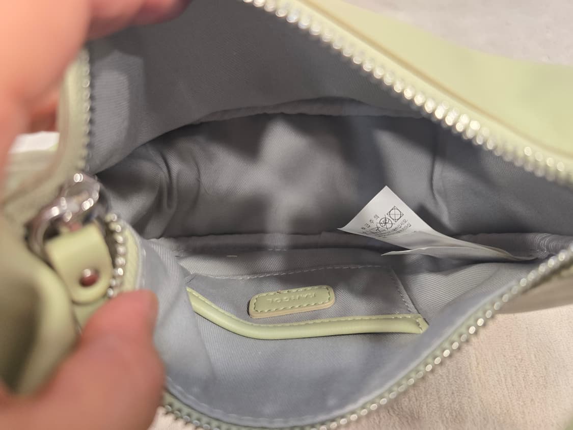 거의새거) 캉골 루나 미니 소프트 토트백 라이트그린 상품이미지9