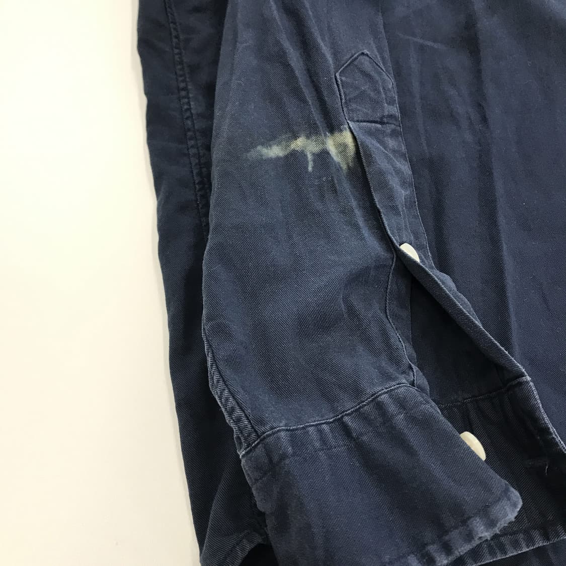 폴로 랄프로렌 빈티지 네이비 옥스포드셔츠 [M] 상품이미지8