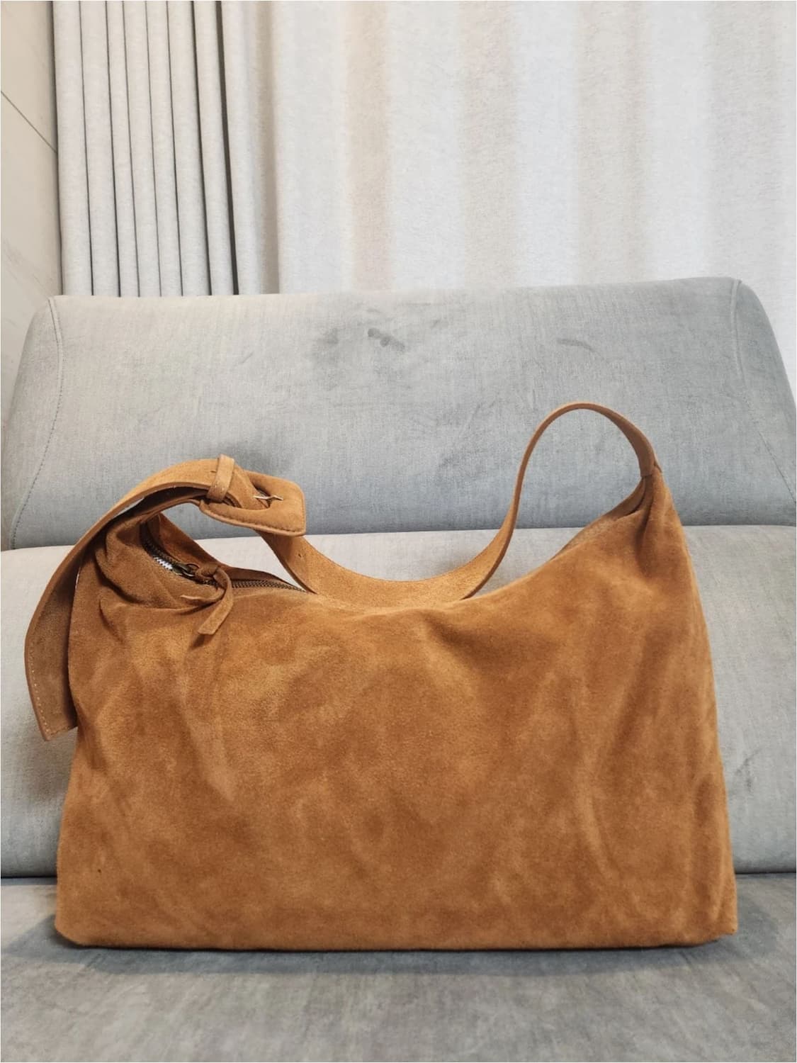 [바니스뉴욕] 이태리직수입 스웨이드 백 상품이미지3