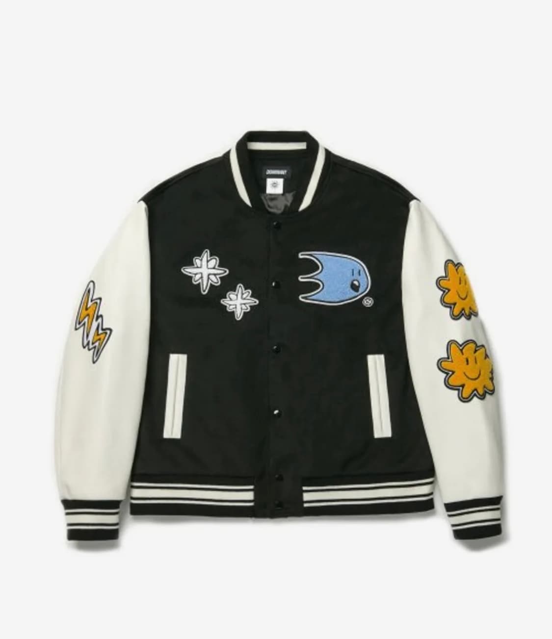 도미넌트 바시티 자켓 Weather Varsity Jacket Black 상품이미지1