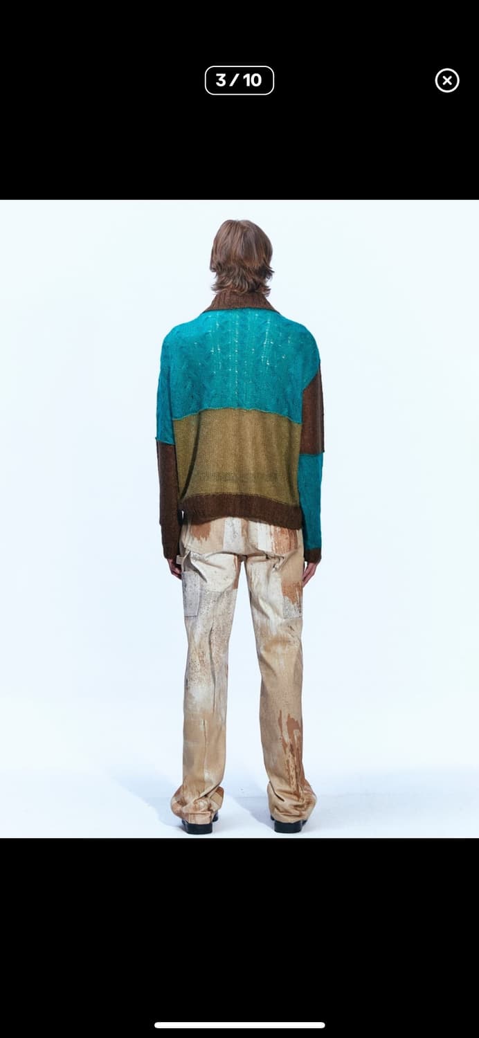 앤더슨벨 마테이라 패치워크 가디건 (새상품) S 상품이미지2