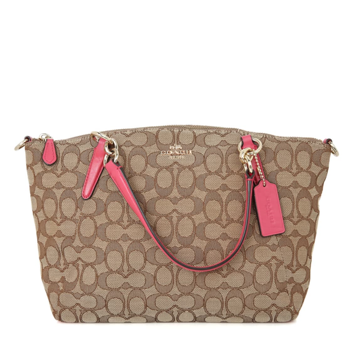 코치 스몰 켈시 사첼 인 시그니처 자카드 F36625 상품이미지6