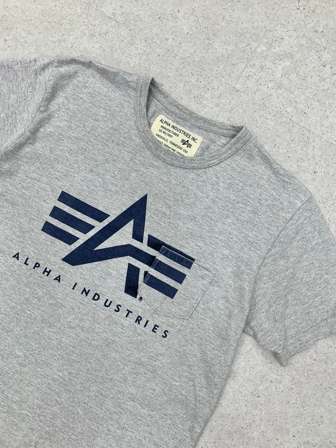 Alpha industries 알파인더스트리 빅로고 반팔 상품이미지2