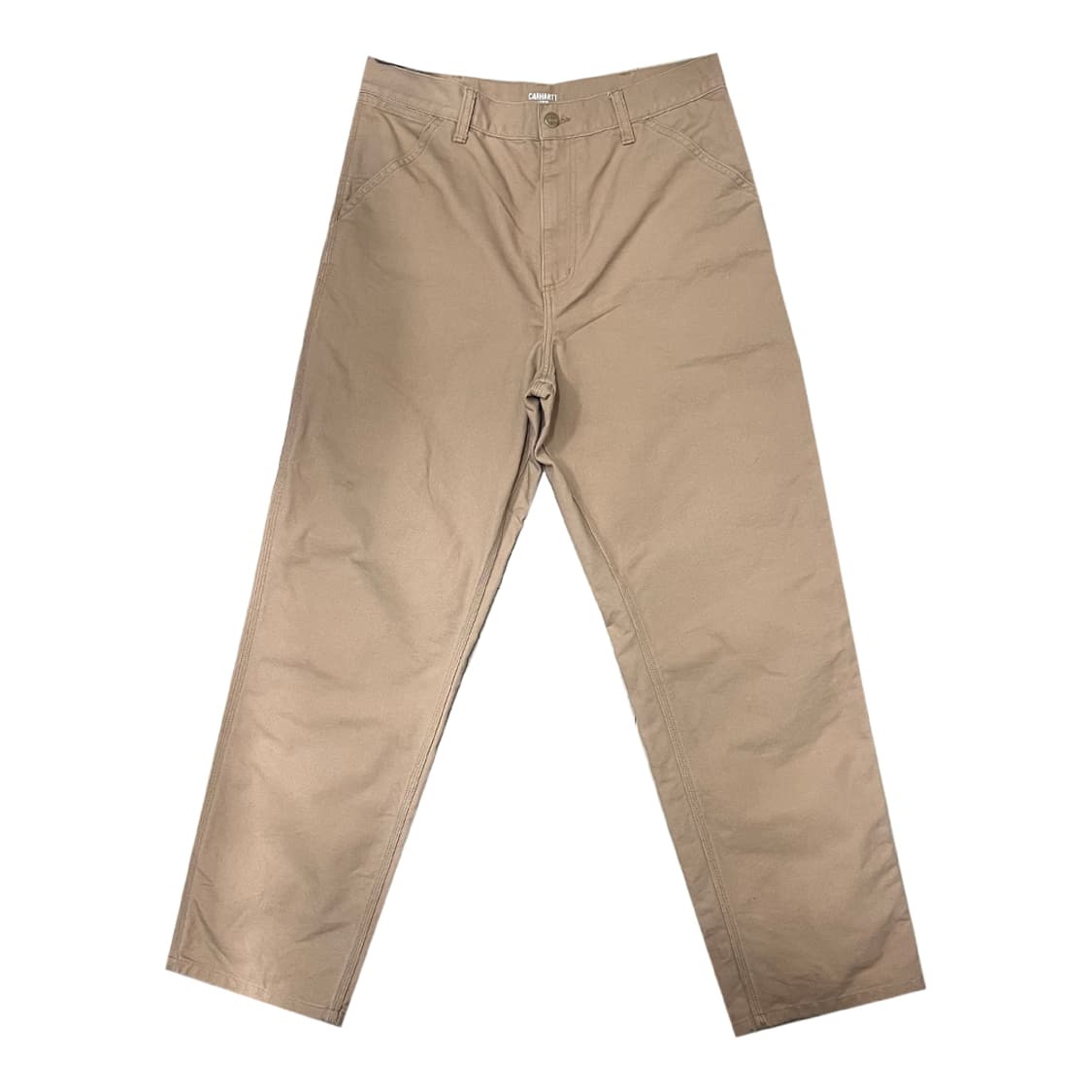 칼하트 WIP 싱글니 카펜터 캔버스 워크 팬츠 32 상품이미지3