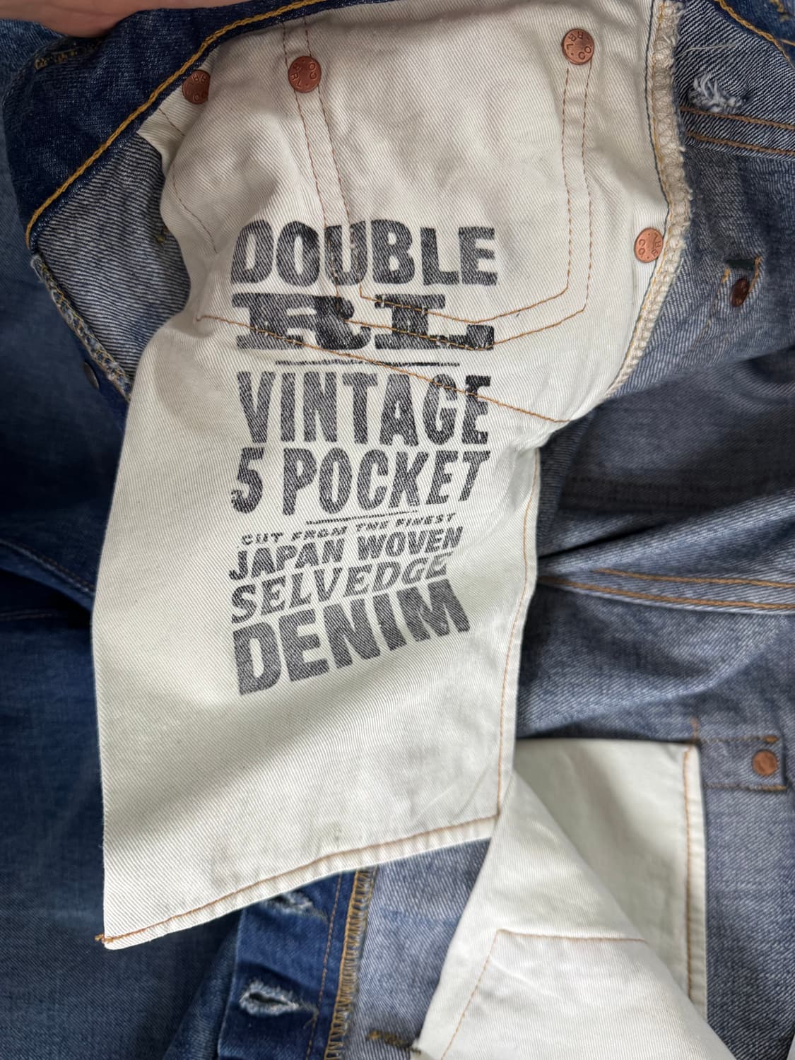 34/34 더블알엘 빈티지5포켓 그랜드폴스 데님 상품이미지4