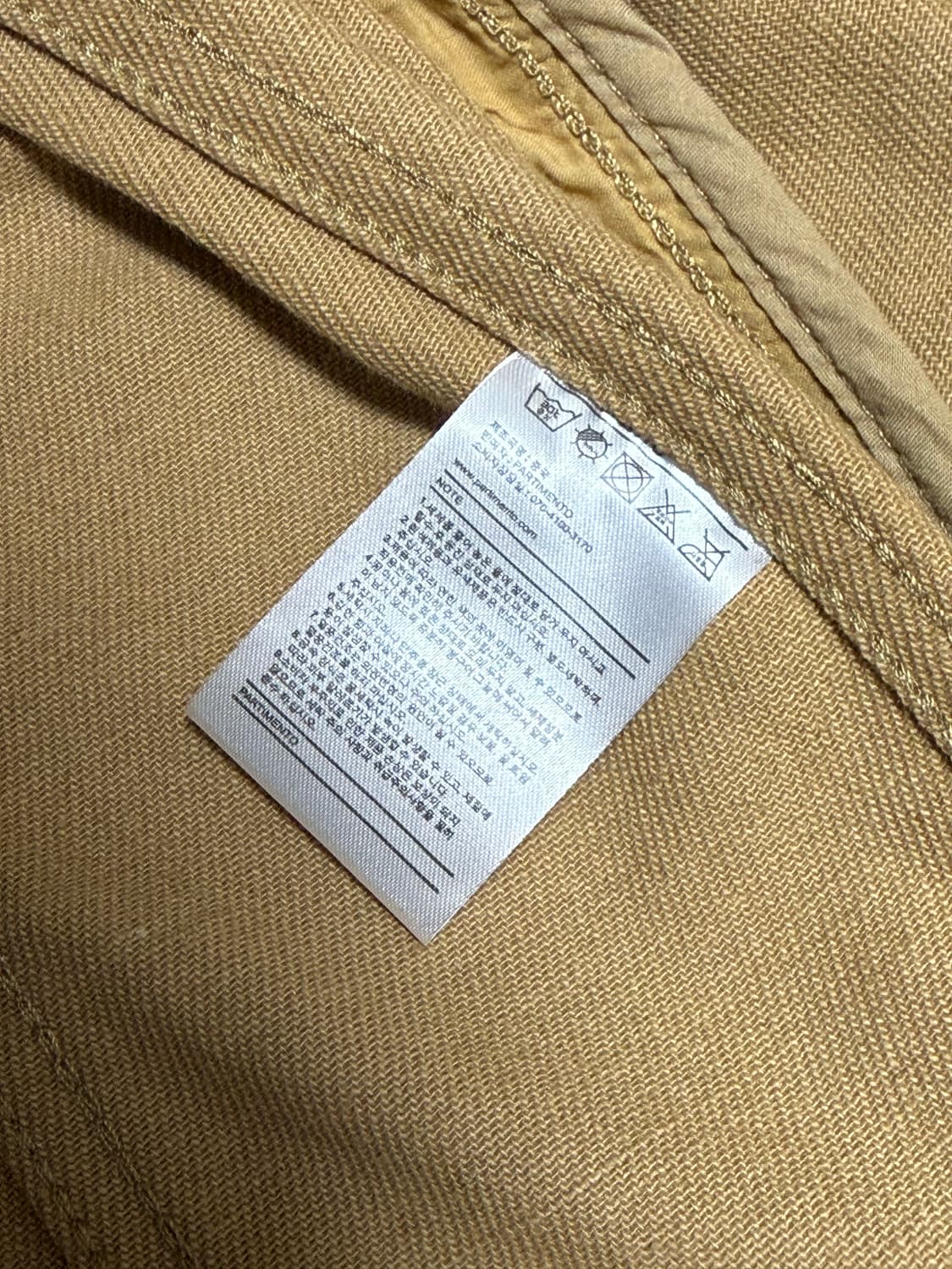 파르티멘토 피치 스킨 트윌 자켓 카멜 M 새상품급 상품이미지6