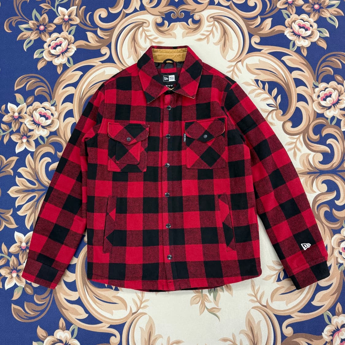 (S)뉴에라 Newera 타탄체크 셔츠 자켓 상품이미지1