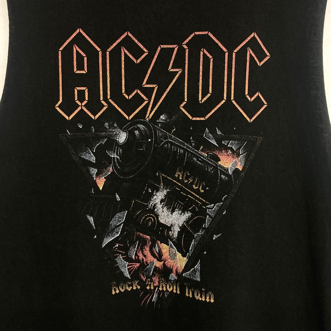 ACDC 락앤롤트레인 컷오프 슬리브리스 상품이미지3