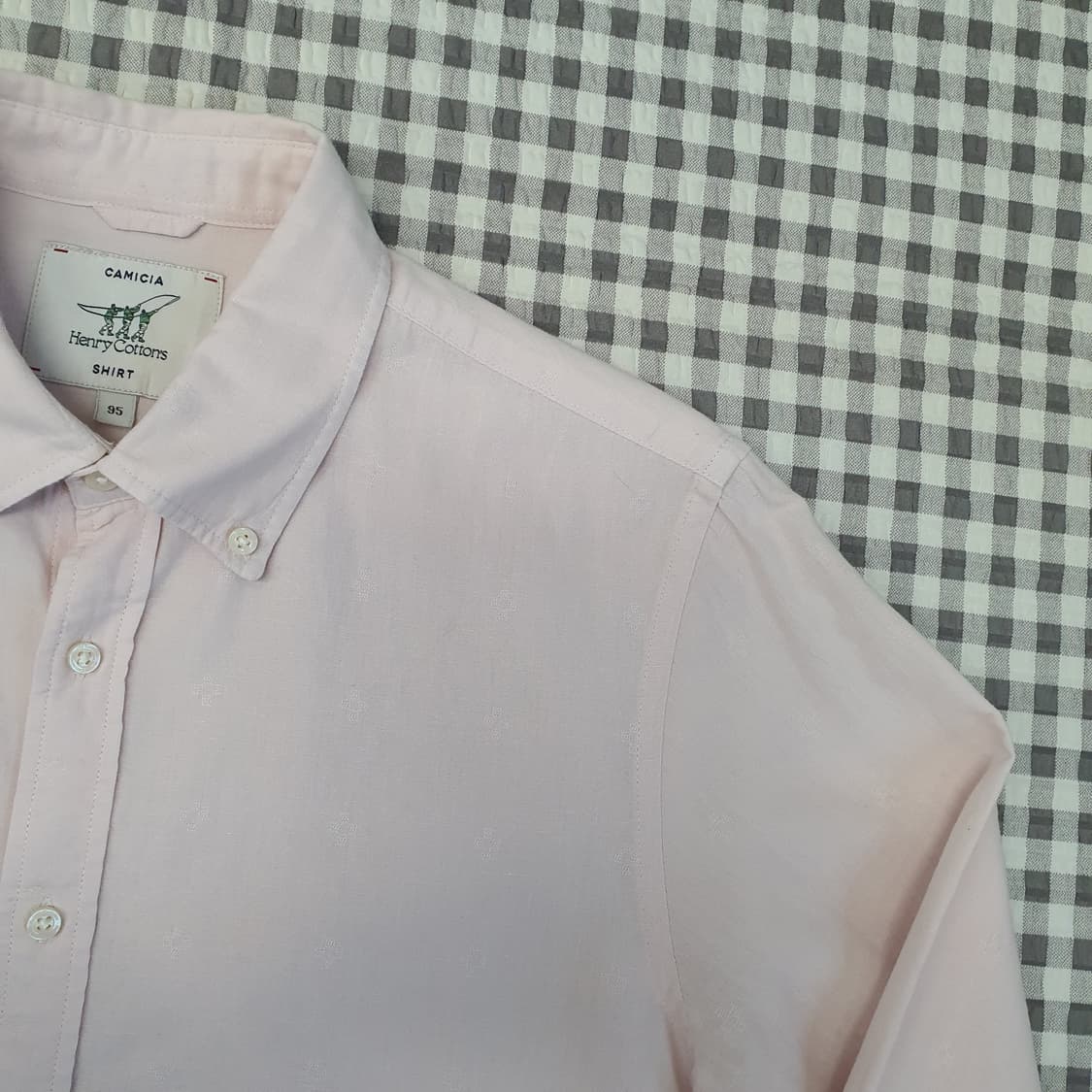 헨리코튼 린넨 긴소매 셔츠 남자95 상품이미지3