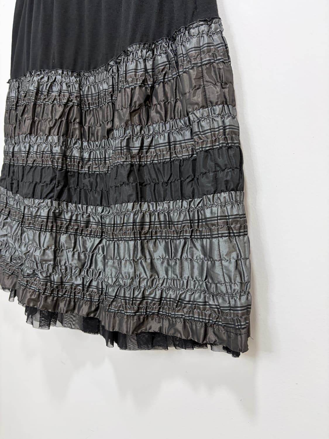 셔링 디테일스커트 치마 상품이미지2