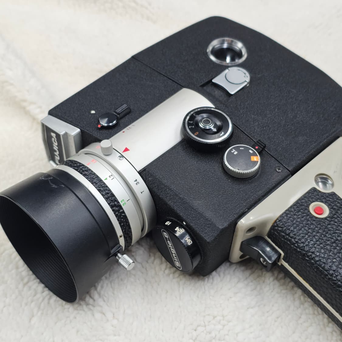 8mm 무비 영화 필름 카메라 후지카 싱글8 Z450 필카 캠코더 앤틱 상품이미지4