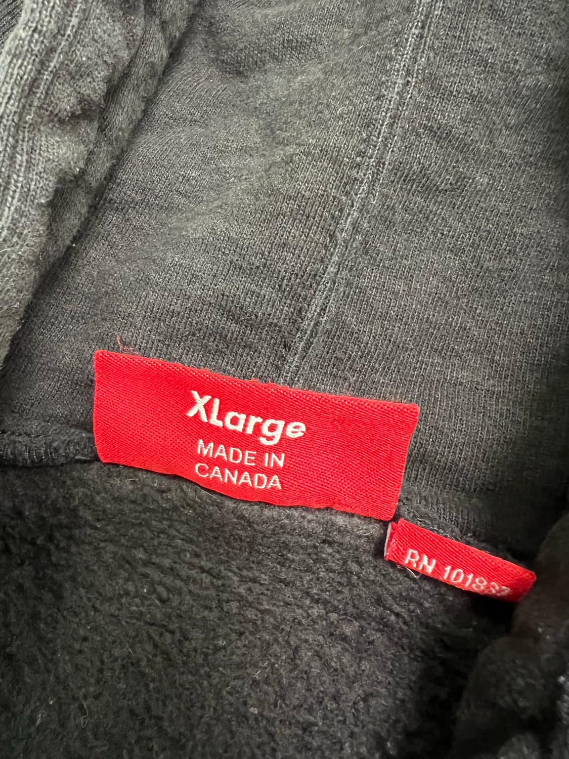 슈프림 / 스몰 박스 후드 집업 블랙 / XL 상품이미지5