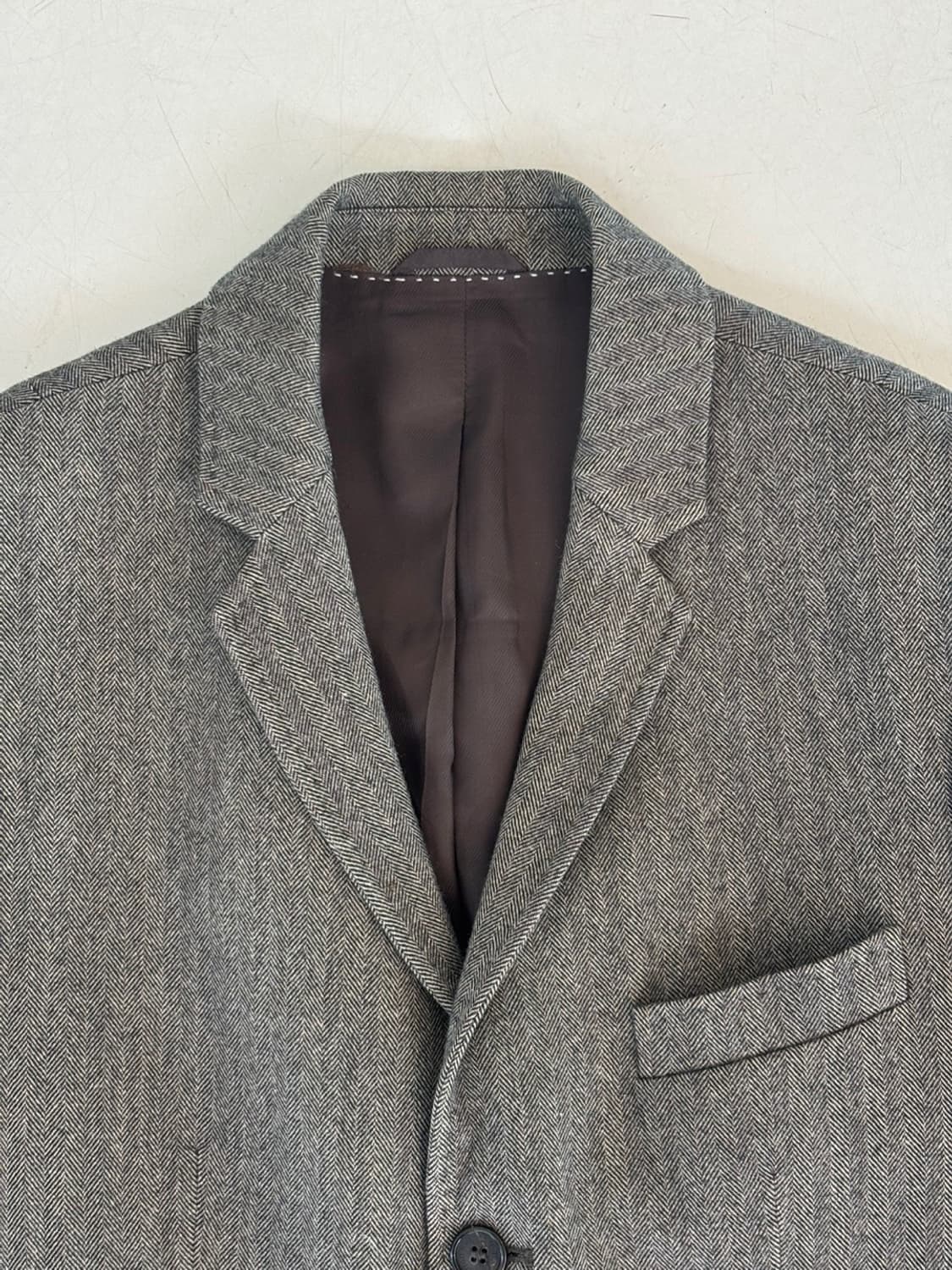 Neil Barret Layered Cashmere Coat 상품이미지4