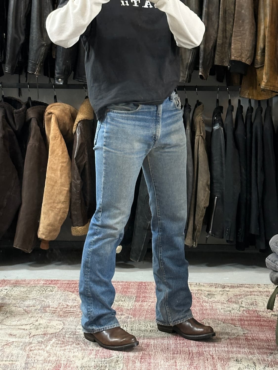 00's USA Made 레드윙 1114 페코스 웨스턴 부츠 상품이미지10