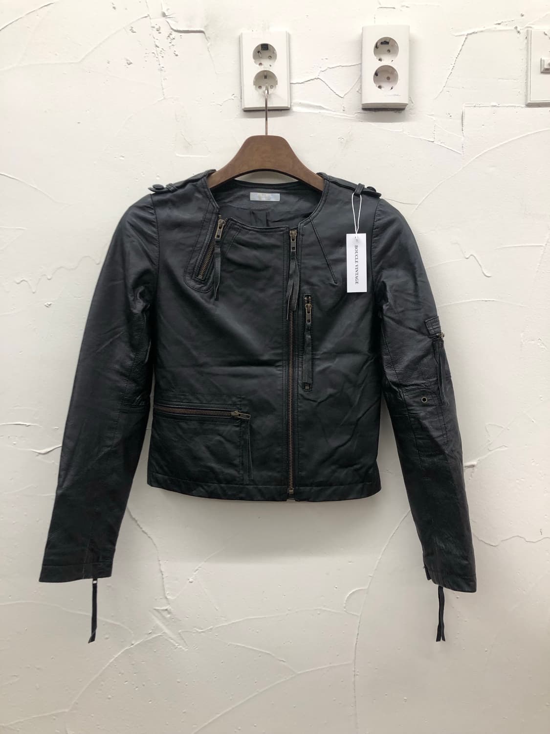free's shop 양가죽 견장 자켓 상품이미지1