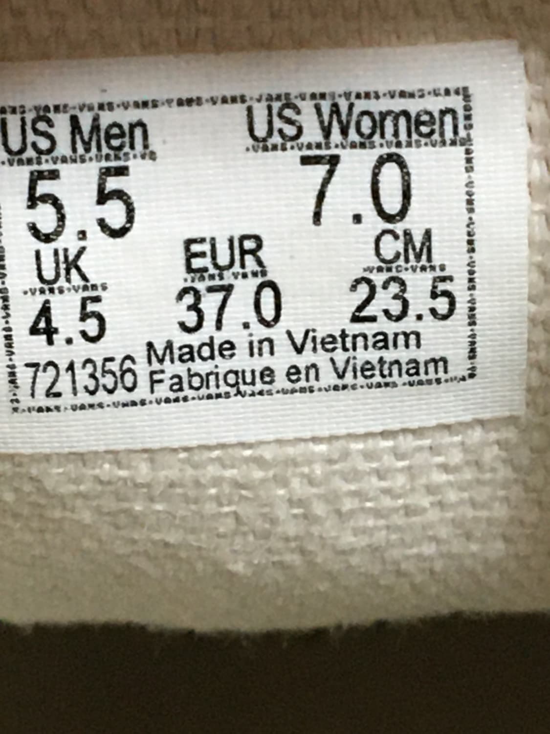 [235mm] 반스 올드스쿨 애니멀 Vans 상품이미지8