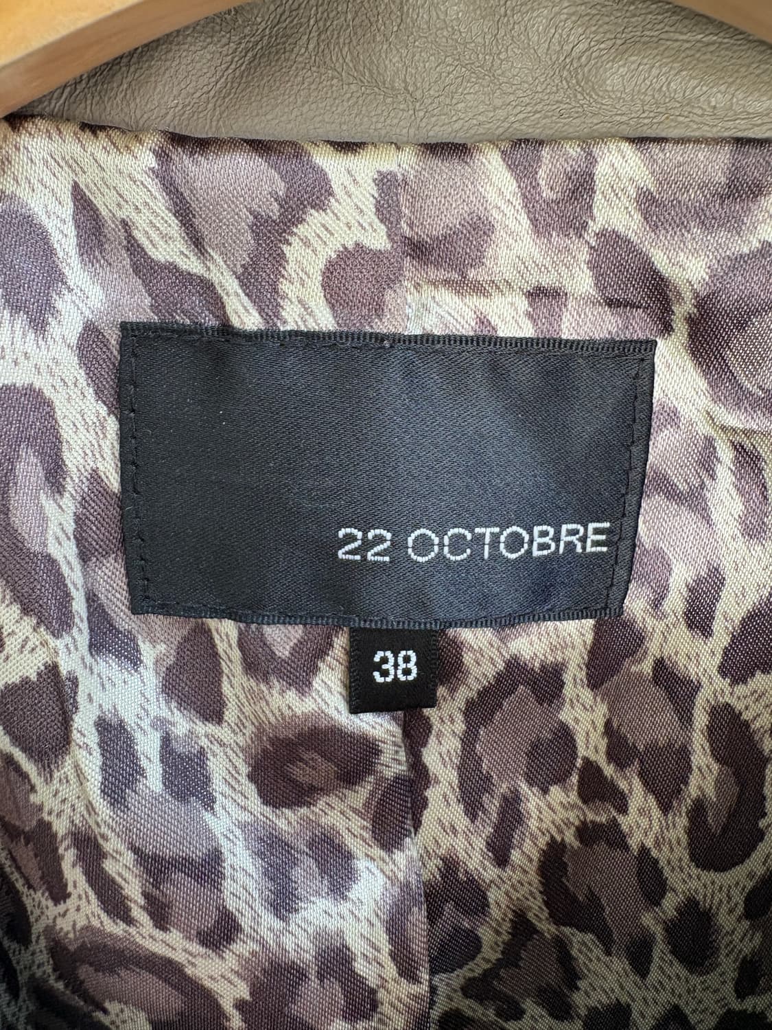 22OCTOBRE 레더자켓 상품이미지6