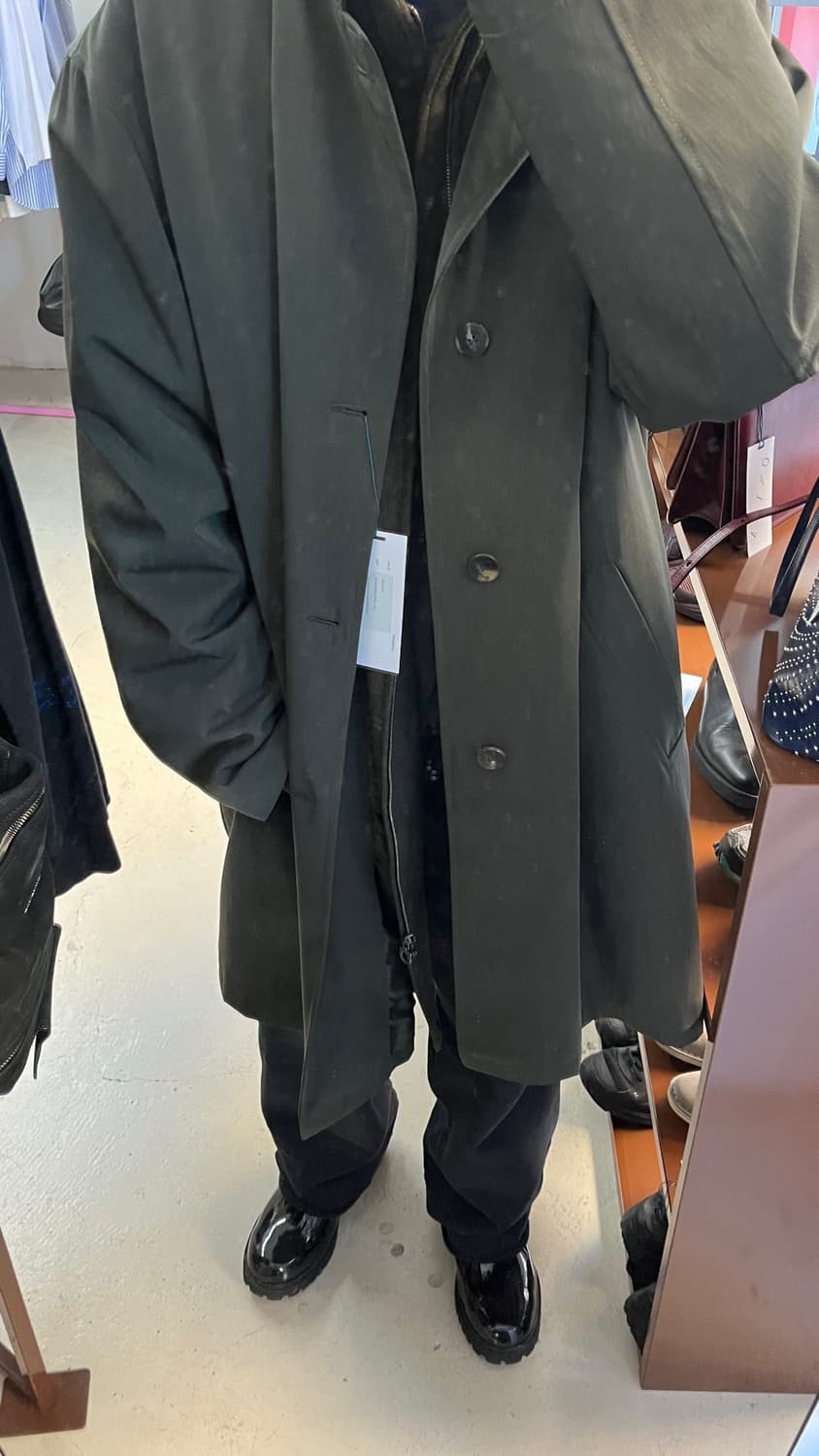 Salvatore Ferragamo wool trench coat 상품이미지1
