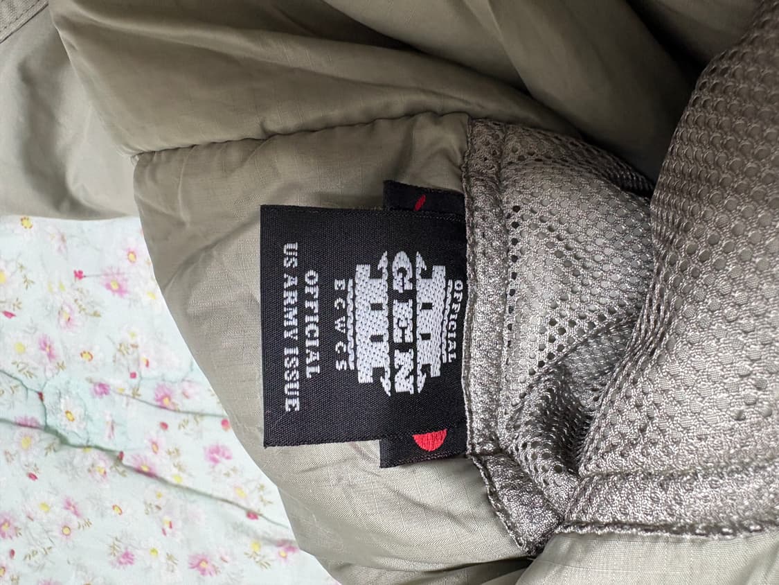 [S-S 105] 미군 프리마로프트 레벨7 파카 DJ 패딩 스몰 숏 상품이미지7